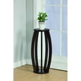 thumbnail image 2 of Modern Plant Stand With Curve Legs, Brown, 2 of 2