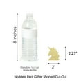 thumbnail image 3 of Big Dot of Happiness Gold Glitter Unicorn - No-Mess Real Gold Glitter Cut-Outs - Magical Unicorn Baby Shower or Birthday Party Confetti - Set of 24, 3 of 6