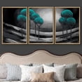 thumbnail image 3 of wall26 Framed Canvas Wall Art Abstract Cloud Tree Pictures Home Wall Decorations for Bedroom Living Room Oil Paintings Canvas Prints Framed - 24"x36"x3 Natural, 3 of 5