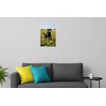 thumbnail image 6 of Flat-Coated Retriever Fetching Tennis Ball Sunny Field Wildlife 12x18 US Made Poster, 6 of 7