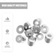thumbnail image 3 of NUOLUX 10Ud Wire Beveled Washer De Acero Inoxidable Plata Alta Para Aplicaciones Interiores Y Exteriores, 3 of 7