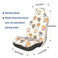 thumbnail image 3 of Yiaed Shiba Head Face Print Car Seat Covers,Universal Auto Seats Protector Fits for Car,SUV Sedan,Truck,Automotive Seat Covers & Accessories, 3 of 5