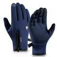 thumbnail image 3 of comerut Unisex Winter Windproof Waterproof Touch Screen Zip Warm Cycling Skiing Gloves, 3 of 8