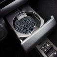 thumbnail image 3 of FMSHPON Geometric Abstract Pattern Set of 4 Car Coaster for Drinks, Absorbent Ceramic Stone Coasters Cup Mat with Cork Base for Home Kitchen Room Coffee Table Bar Decor, 3 of 5