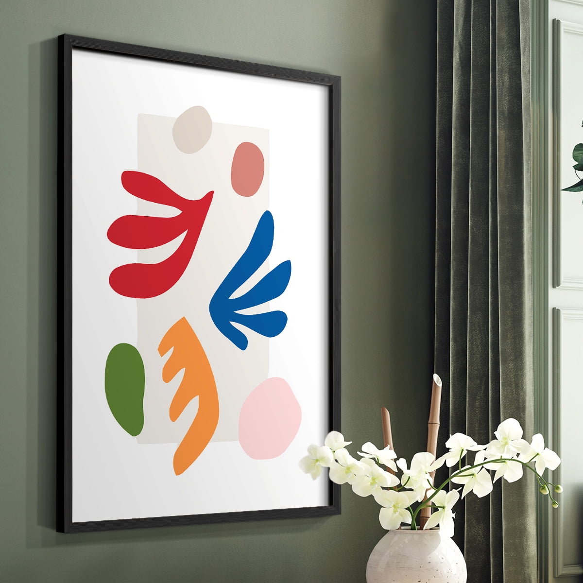 Matisse CCLXXXIX in Solid Wood 11 x 14 Framed Print