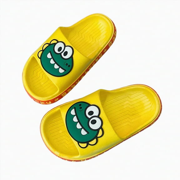 Godom Kids Slippers Comfort Non-Slip Slipper Summer Shower Shoes Indoor Outdoor Shoes