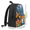 thumbnail image 3 of Sigee Scooby-Doo Cm Print Travel Casual Daypack Travel Canvas Backpack for Women and Men, 3 of 6