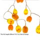 thumbnail image 3 of Guirnalda de luces de Pascua para exteriores | Luces LED decorativas de pollo a pilas | Luces de pollito amarillas de 3 metros | Plástico resistente a la intemperie | Decoración para fiestas en el, 3 of 7