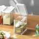 thumbnail image 5 of Contenedor apilable para condimentos, tapa de apertura con cuchara, caja de especias transparente y gruesa de 1 pieza, antiderrames, ahorra espacio y facilita la organización, ideal para, 5 of 8