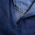 thumbnail image 4 of Baberdicy Denim Skirt Women's Long Denim Skirt Zipper Dress with Pockets Women's Casual Dresses Dark Blue, Size:S-3Xl, 4 of 6