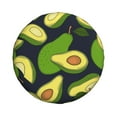 thumbnail image 2 of Balery Fresh Avocadotire Cover Waterproof Dust-Proof, Universal Spare Wheel Tire Cover For Trailer, Rv, Suv Truck And Vehicle Camper Accessories-17 Inch, 2 of 9