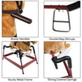thumbnail image 4 of Happy Trails Plush Ride-On Rocking Horse Toy for 3 to 6-Year-Olds (Brown), 4 of 8
