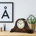 thumbnail image 4 of Bulova Clocks 3 Melody Chiming Hardwood Walnut Finish Norwalk Mantel Clock, 4 of 4