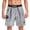 Gray, variant on Mens Hawaiian Print Swim Trunks Quick Dry Drawstring Elastic Waist No Liner Board Shorts Summer Beach Swimming Surface Bottoms