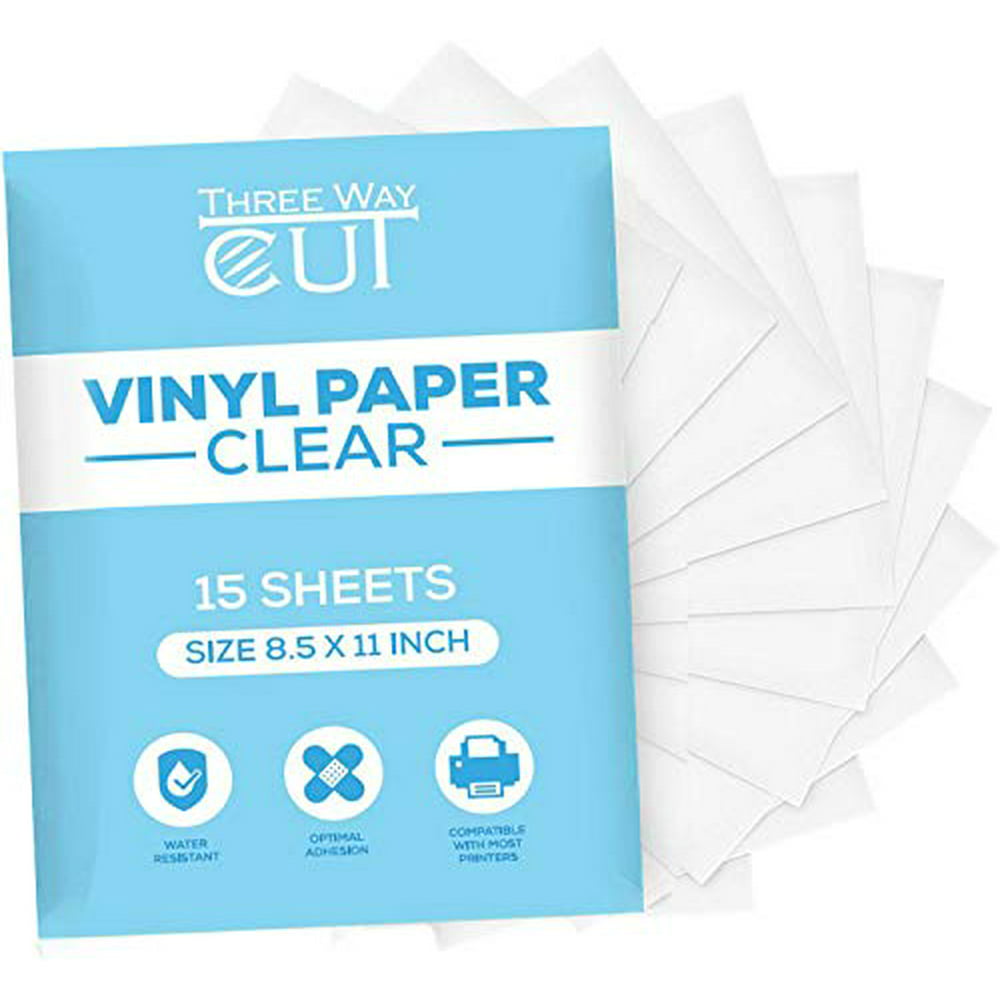 printable vinyl for inkjet printer laser printer 40 pcs glossy 25