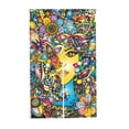 thumbnail image 7 of DouZhe Doorway Drape Split Curtains, Flowers Female Face Room Divider Privacy Door Curtains, 34" x 56", 7 of 7