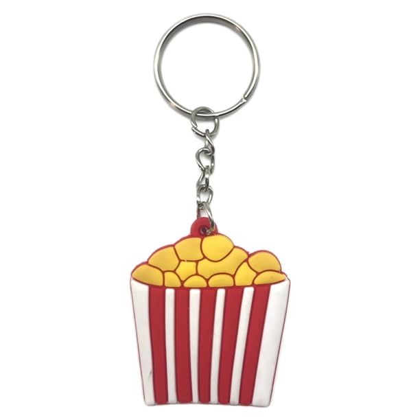 Llaveros Bolsa Colgante Decorativo PVC Coche Ornamento Paquete Percha Artesanía Dulce Regalo Mano de Obra Fina Estilo de Dibujos Animados Ropa, zapatos y accesorios Miscelánea rojo/amarillo 1 Minnieouse AP014061-01