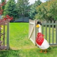 thumbnail image 6 of Porch Goose Cowboy Outfit – Western Hat & Bandana Set for 17"/23" Lawn Goose Decor (Black, Red), 6 of 6
