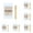 Beige 6PCS, variant on Waxing Sticks For Hair Removal Wooden Sticks For Waxing Wax Stick For Body And Face Waxing