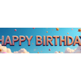 thumbnail image 4 of Colorful Astronaut Themed Happy Birthday Banner Party Decoration Backdrop for Birthday Party Photography Props and Decorations Background for Celebrations, 4 of 4