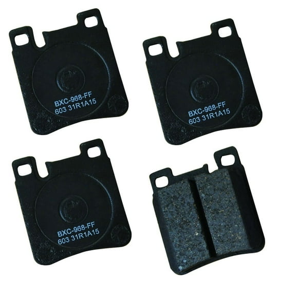 Disc Brake Pad Set Fits select: 1994-2002 MERCEDES-BENZ SL, 2001-2009 MERCEDES-BENZ CLK