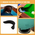 thumbnail image 3 of OFFIGAM 6Pcs Pool Table Pocket Liner Replacement Black Plastic for Billiard Table Corner Bumpers, 3 of 8