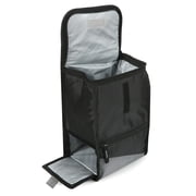 Arctic Zone Hi-Top Power Pack Lunch Pack with Food Container, Black