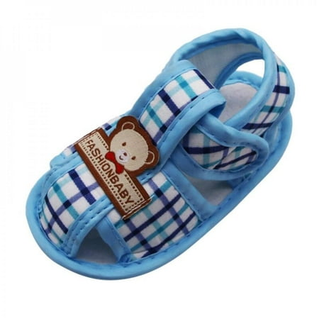 

Promotion!Summer New Baby Boy Girl Bear Pattern Hollow Sandals Cotton Infant Newborn Toddler Kids Soft Sole Shoes First Walker 0-18M