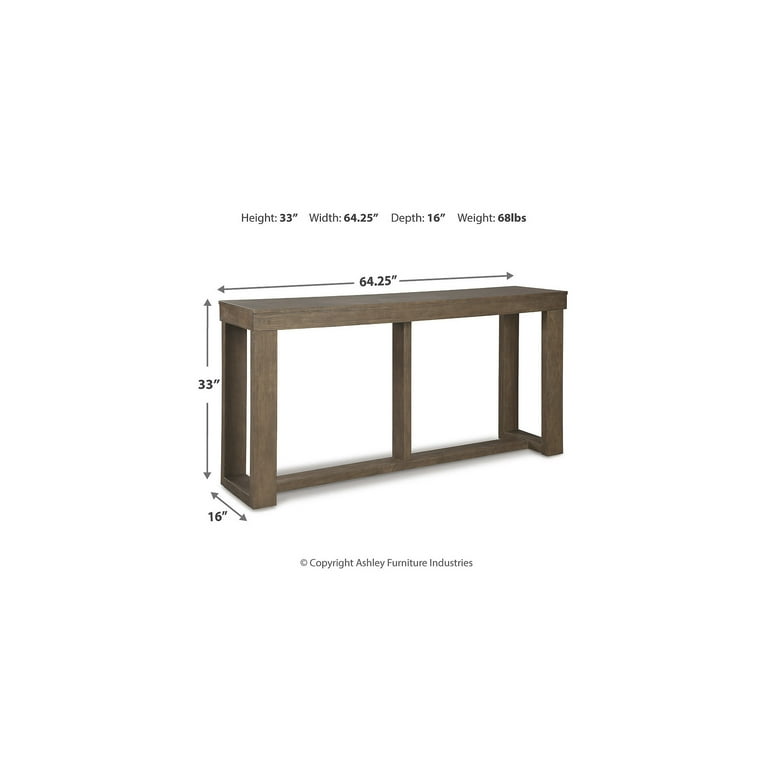 Cariton Sofa Table - Gray Cariton Sofa Table - Gray