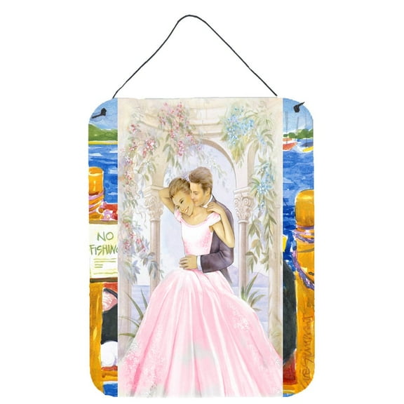 Romantic Couple Kiss Wall or Door Hanging Prints