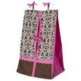 thumbnail image 6 of Bacati - Floral Damask Pink/Chocolate Girls 10-Piece Nursery-in-a-Bag Crib Bedding Set 100 % Cotton Percale, 6 of 10