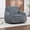 Dark Gray, variant on Noble House Prado Ergonomic Corduroy Bean Bag Chair, Comfy Foam Floor Armchair for Bedroom, Living Room, Dark Gray