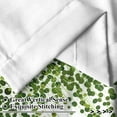 thumbnail image 4 of dinii 42 x 84 Inch Green Botanical Kitchen Window Curtains Spring Vine Leaves Cafe Short Curtains Farmhouse Small Window Treatment Bathroom Basement RV Camper Tiers Drapes with Rod Pocket 2 Panels, 4 of 6