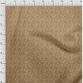 thumbnail image 4 of oneOone Cotton Poplin Twill Light Brown Fabric Jacobean Floral Sewing Material Print Fabric By The Yard 56 Inch Wide, 4 of 4