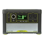 Goal Zero Yeti 400 Lithium Portable Power Station - Power bank - 39.6 Ah - 300 Watt - 10 A - 7 output connectors (USB, power, automobile cigarette lighter, DC jack 6 mm)