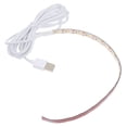 thumbnail image 3 of 2 metros 5V USB 3000K luz blanca cálida máquina de coser iluminación portátil tira de luz adhesiva para oficina en casa, 3 of 7