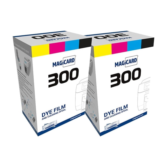 Impresora Ribbon Magicard 300 MC300YMCKO/2 300 impresiones