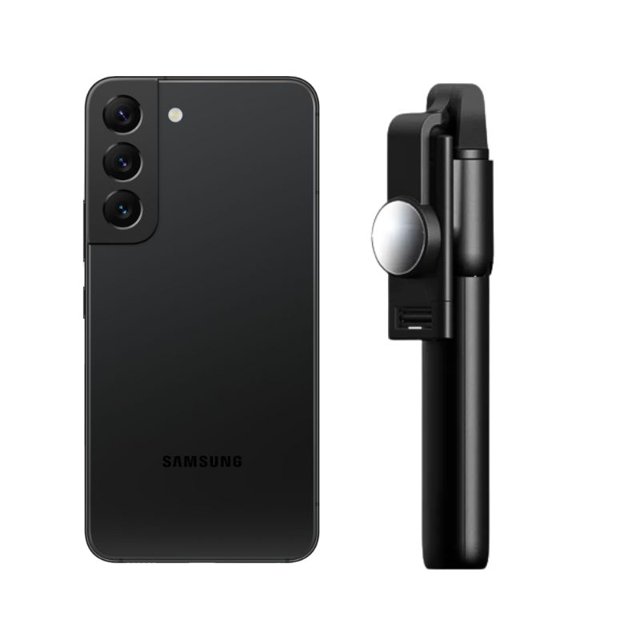 Celular Samsung S22 Plus Reacondicionado 128gb Negro + Bastón Bluetooth Samsung Galaxy SM-906U