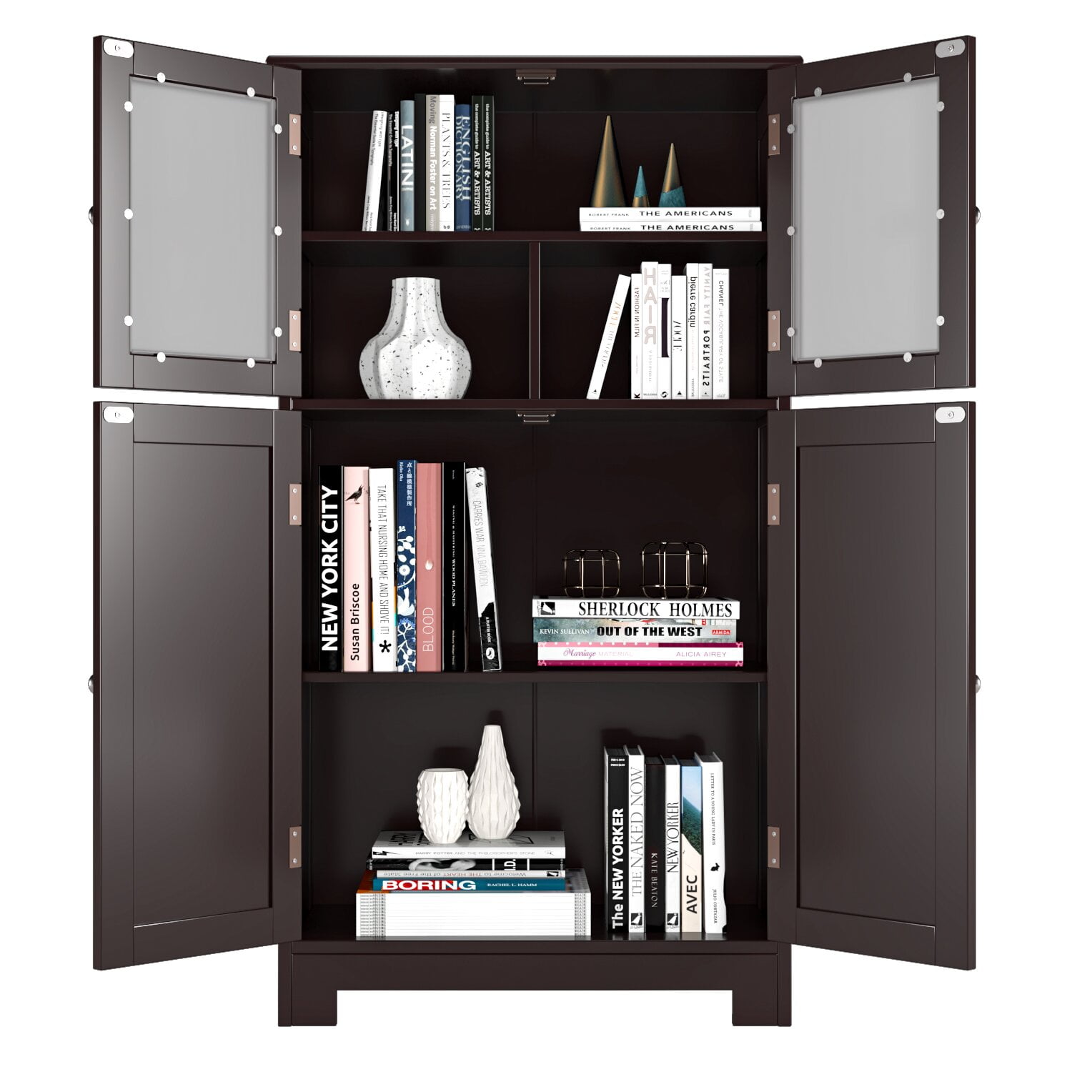 Glass Front Storage Cabinets - Foter