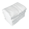 thumbnail image 4 of Arkwright Magellan 27x54 Bath Towels (Pack of 12), Soft Ring Spun Cotton, White, 4 of 10