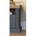 thumbnail image 4 of Tara One Drawer Nightstand in Gray, 4 of 9