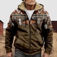 thumbnail image 2 of Mens Solid Color Simple Plus Velvet Thick Coat Jacket In Autumn And Winter, 2 of 5