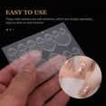 thumbnail image 4 of 20 Hojas Nail Art Pegatina Pegatina Falso Nail Tips Tabs adhesivo Nail Pegamento, 4 of 6