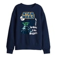 thumbnail image 1 of Star Wars Chandail en Molleton Swipe Grogu pour Garçons/filles, 1 of 4