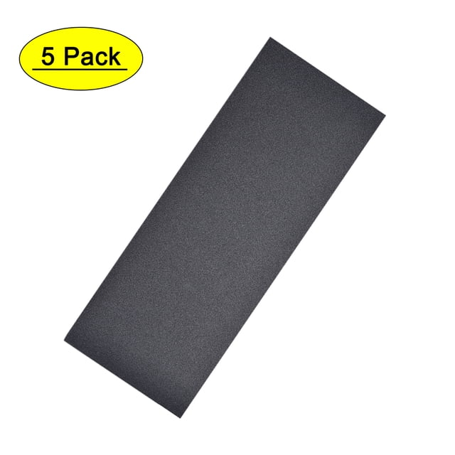 Uxcell 280 Grits Waterproof Sandpaper Wet Dry Sand Paper Silicone Grey 5 pcs
