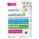 UpSpring Wellbaby D Infant Vitamin D Drops 0.34 oz.(pack of