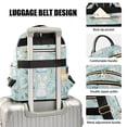 thumbnail image 3 of FORMRS Mini Backpack Purse for Women Travel Daypack Casual Shoulder Bag, Floral Easter, 3 of 7