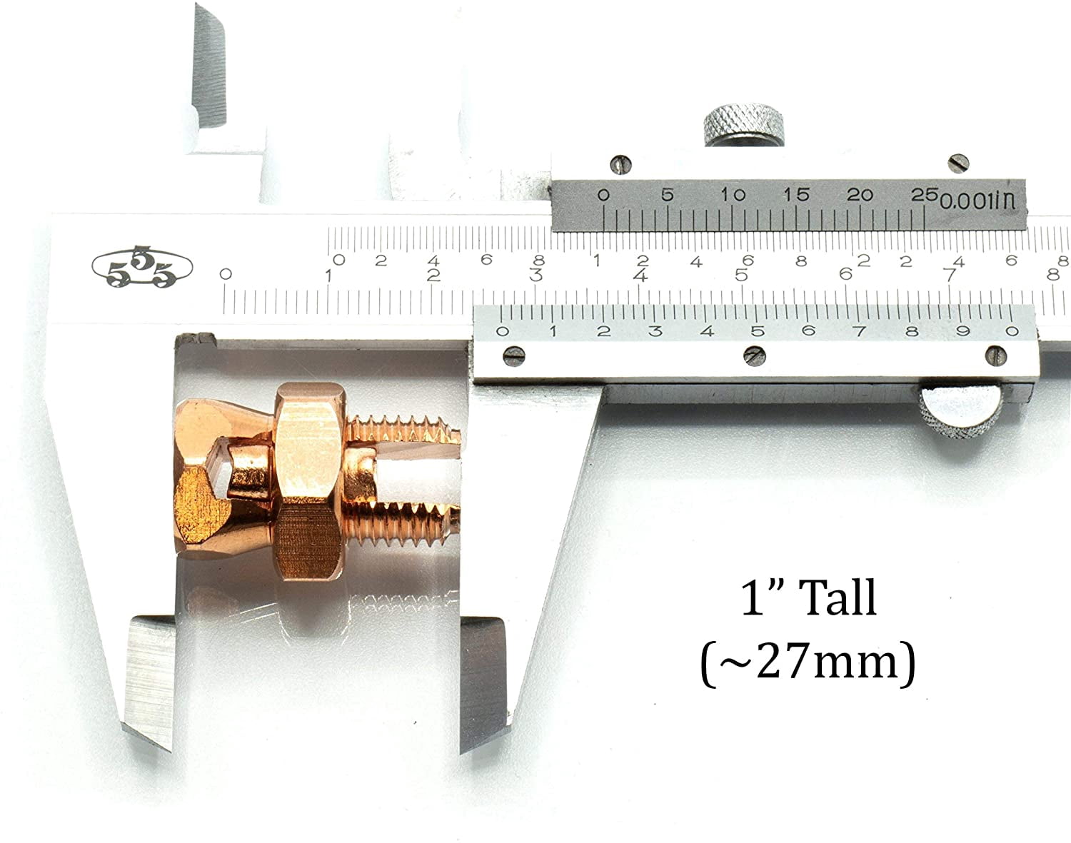 THE CIMPLE CO - Split Bolt Connector - Max Strength - Size 4 Gauge Copper Wires - UL, 10 Pack