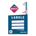 thumbnail image 2 of MACO Dark Blue File Folder Labels, 9/16" x 3-7/16", 248 per Box, 2 of 3