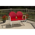 thumbnail image 2 of Jack Post 2 Red Steel Glider Chair, 2 of 4